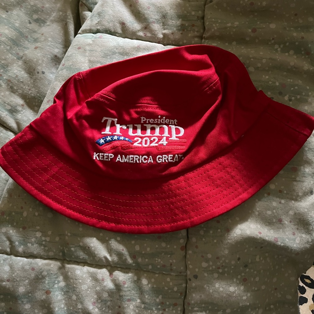 Red Trump 2024 Bucket Hat